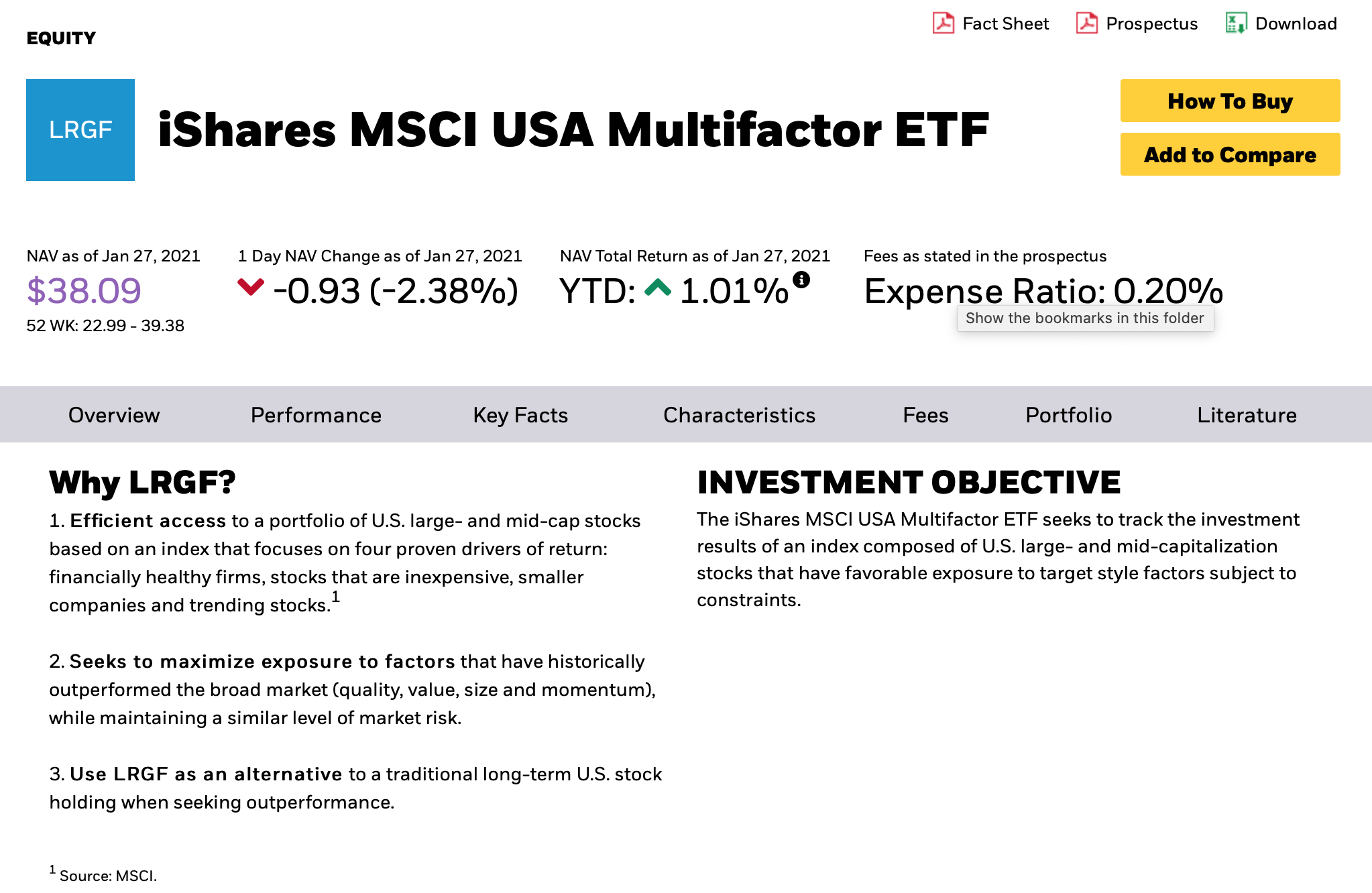 A multifactor ETF from Blackrock.