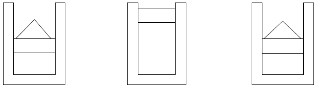 \label{fig:SuierSilindermetsand}Reversible adiabatic expansion of a gas.