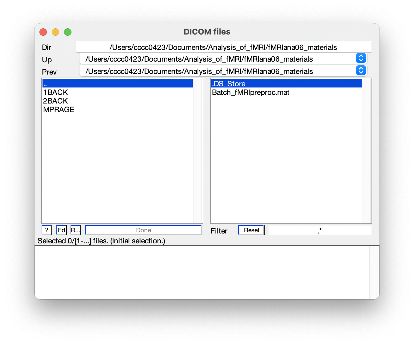 SPM 12's DICOM files.