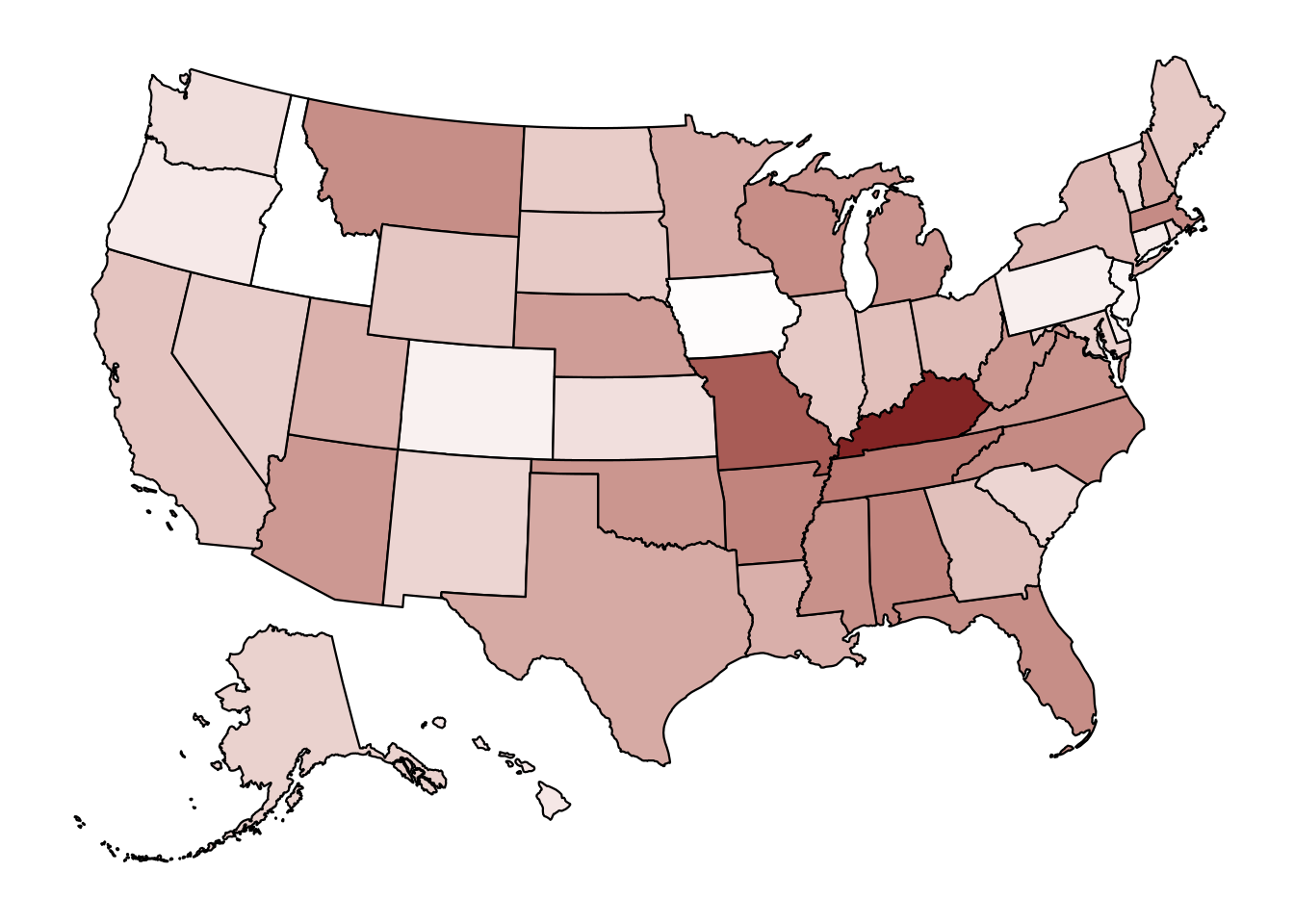 Passed Conservative Bills by State