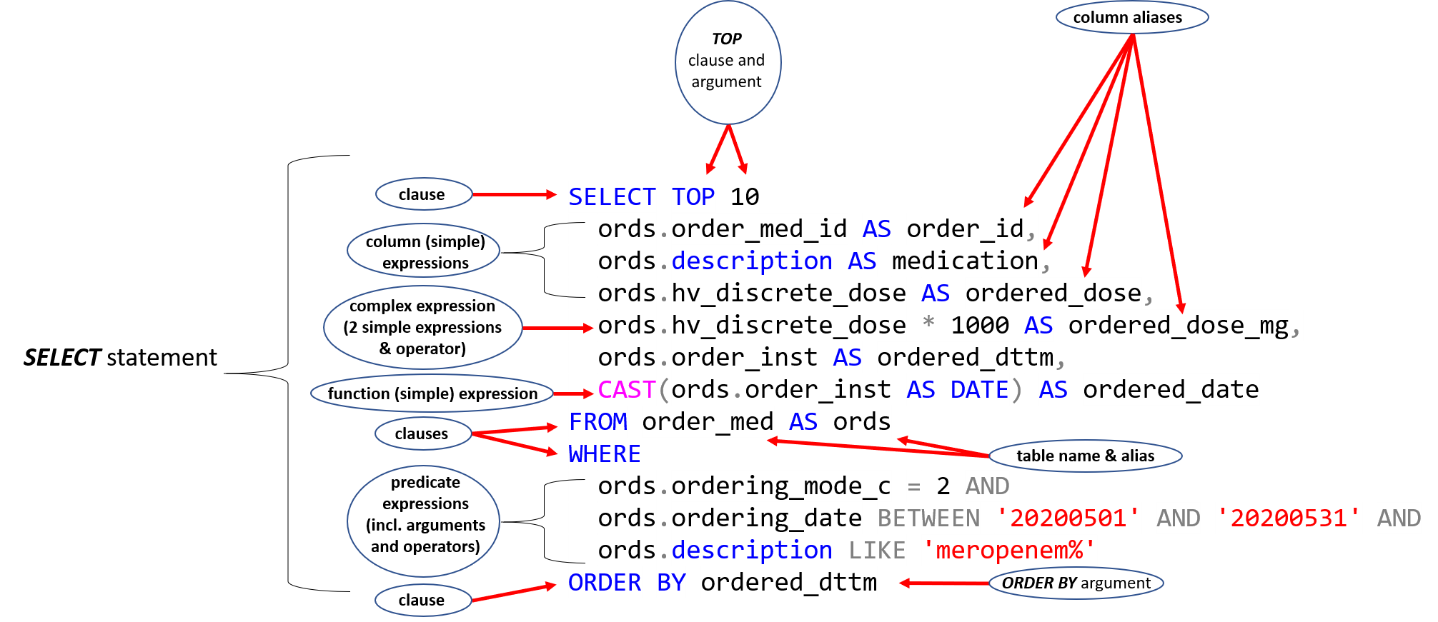 Basic Query Example.