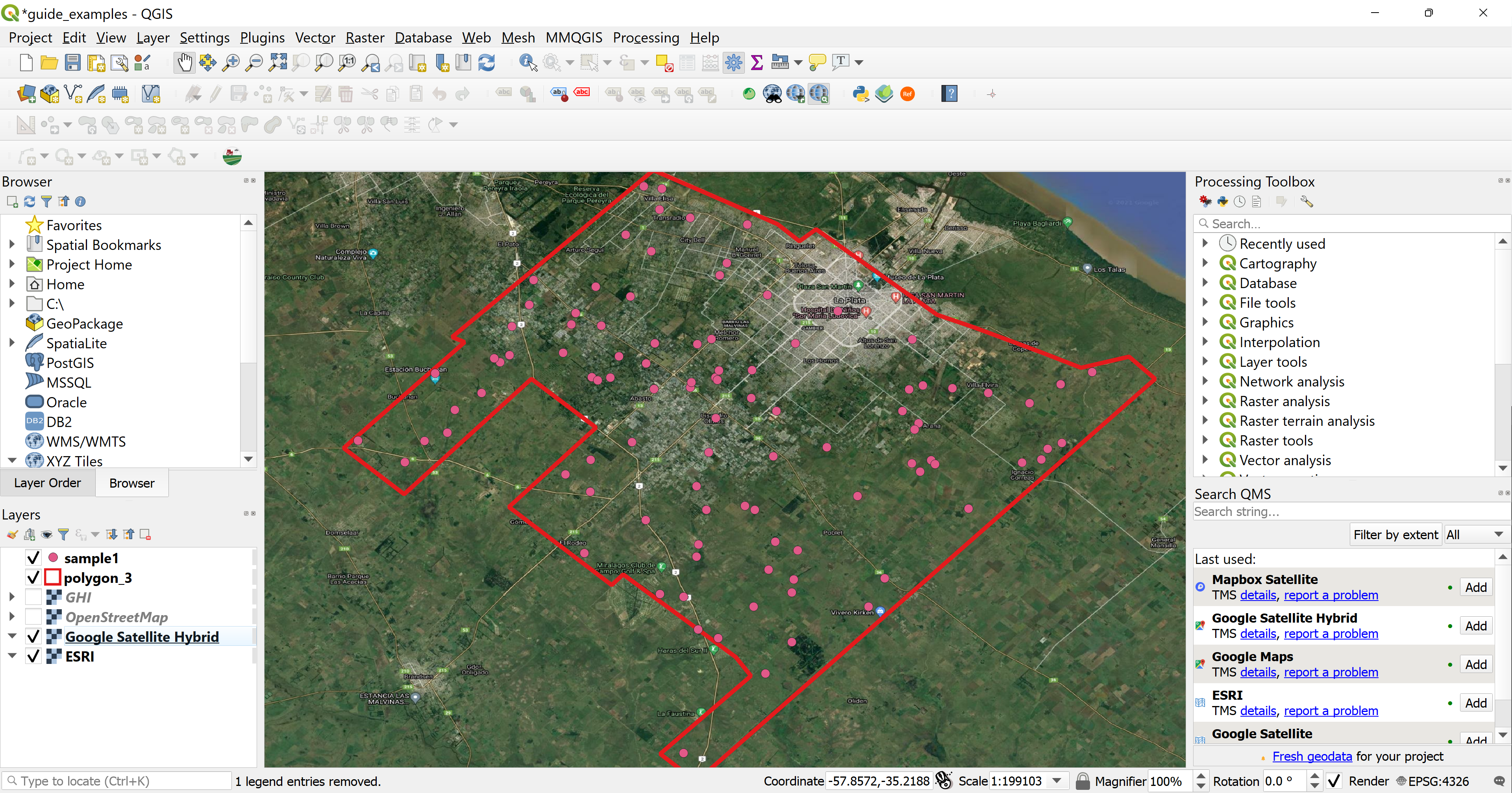 QMS in QGIS