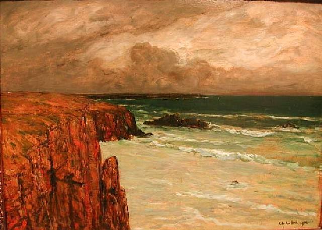 Sea Landscape in Brittany (1912) Charles Cottet