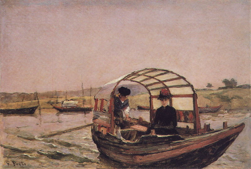 No Areinho, Douro (1880) António de Carvalho da Silva Porto