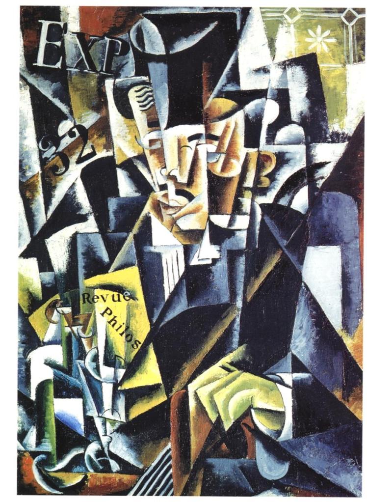 Portrait of a Philosopher (1915) Lyubov Popova