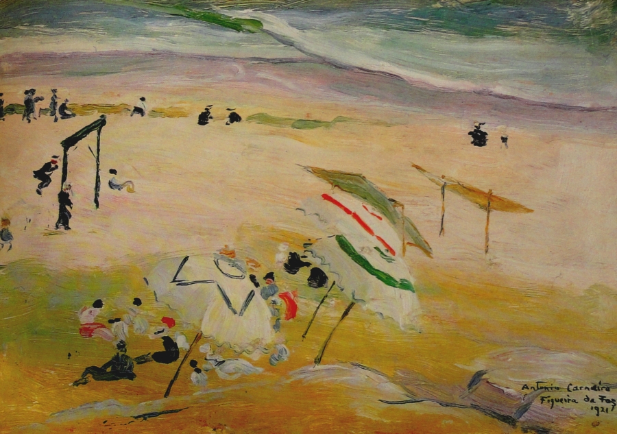 Praia da Figueira da Foz (1921) António Carneiro