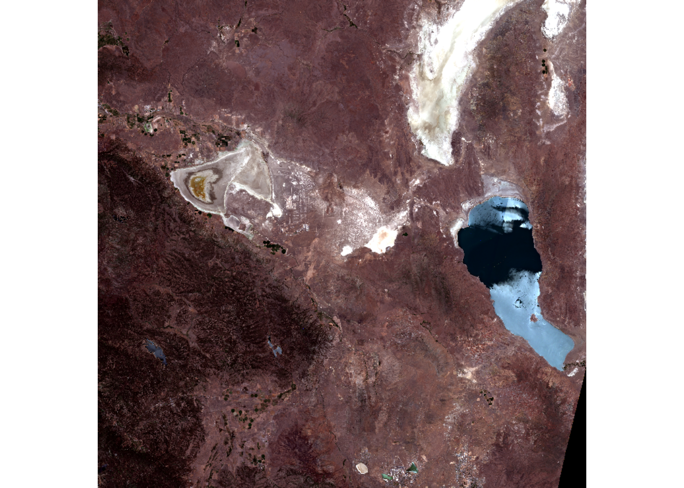 R-G-B image from Sentinel-2 scene 20210628.