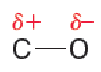 Partial Positive and Negative Charges on a Carbon Monoxide Molecule