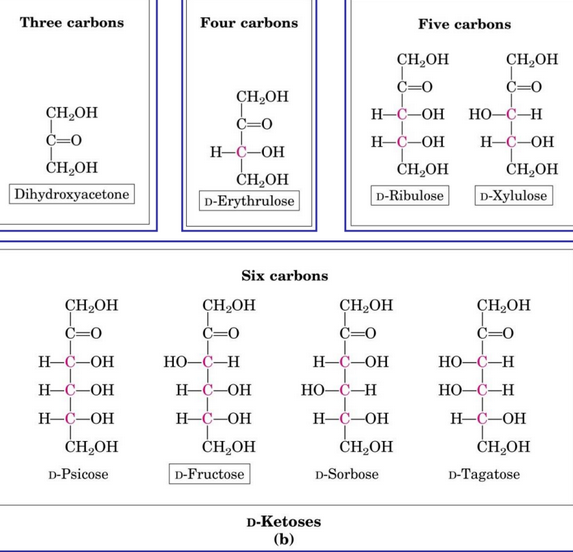 Ketose Stereoisomers