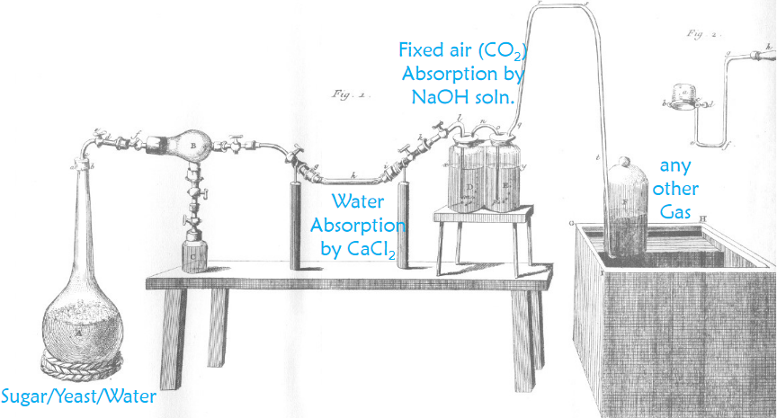 Lavoisier's Account of Fermentation Using Sugar