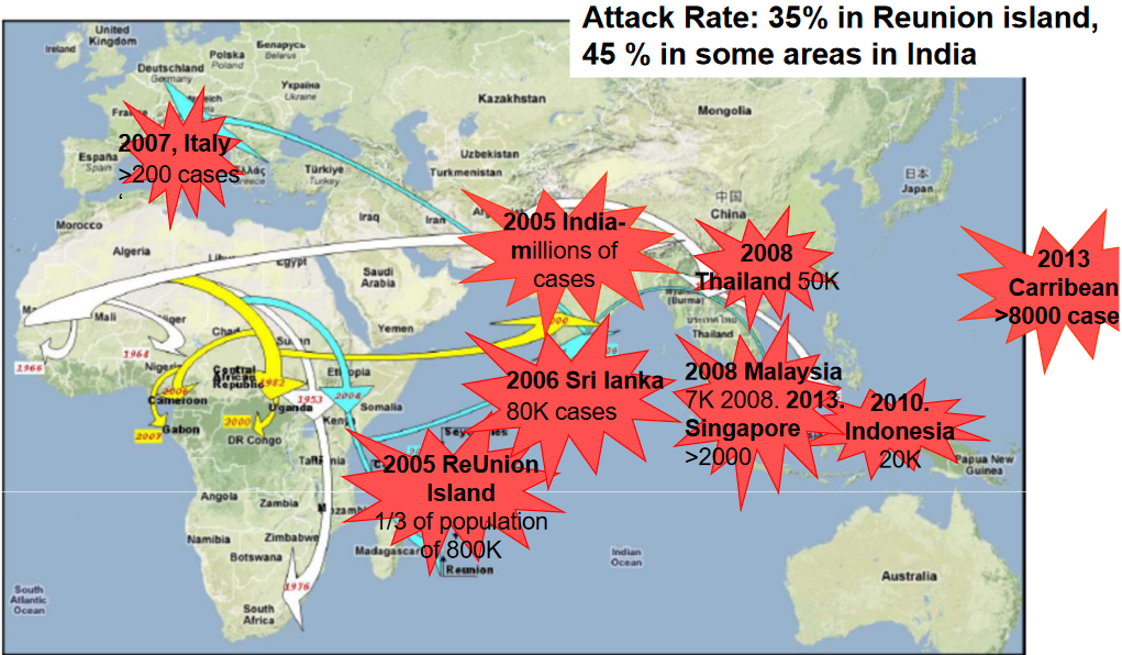 Demographics of Chikungunya