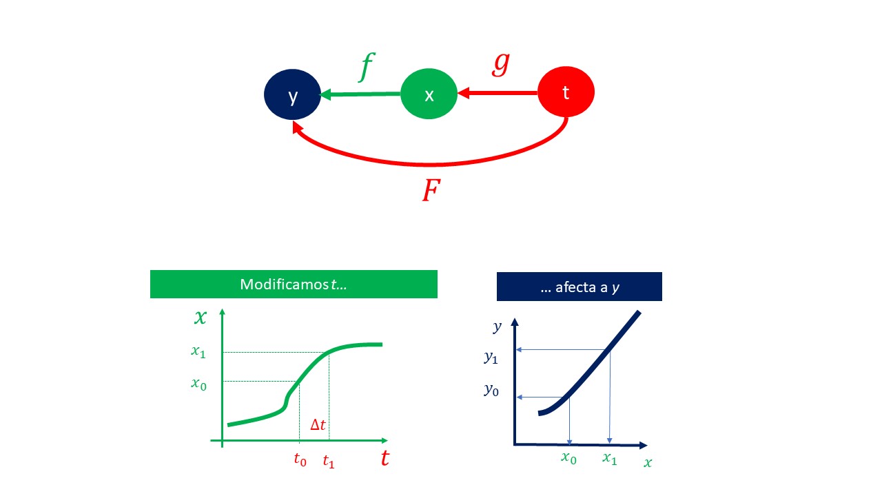 FIG1. La idea de la relación entre las funciones