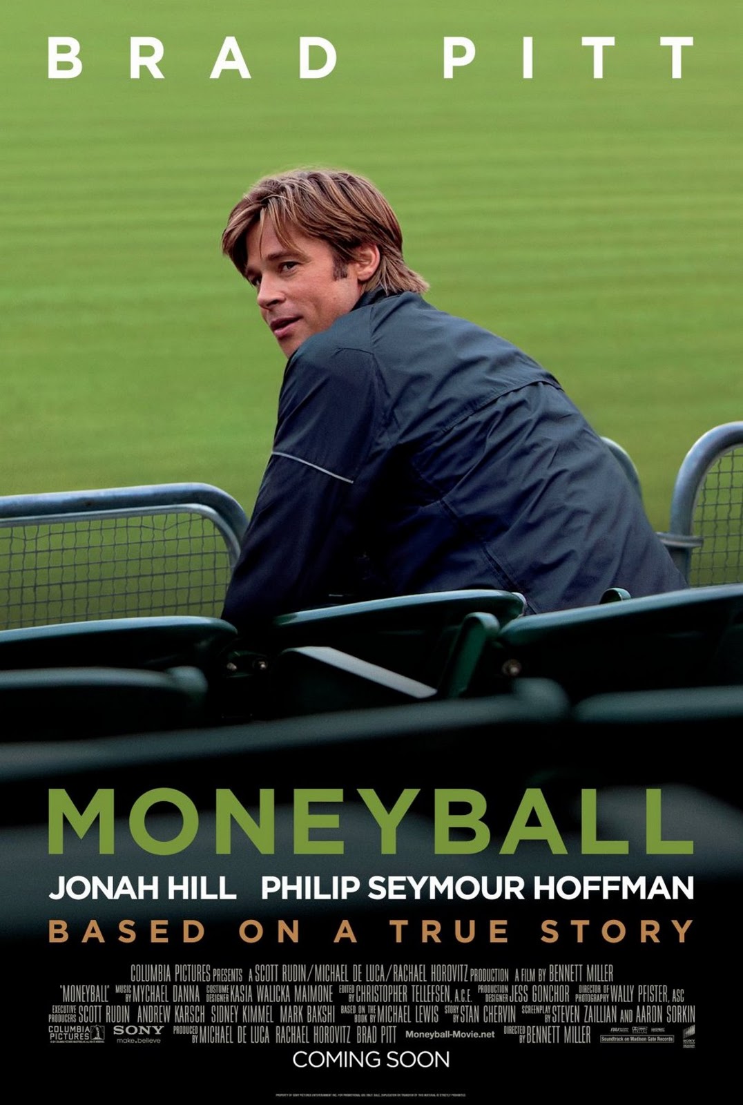 Moneyball movie poster