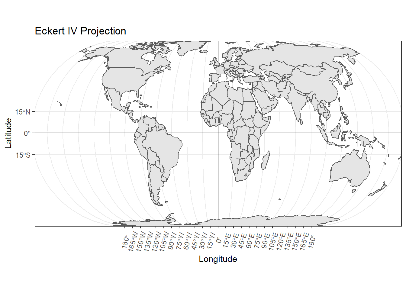 Eckert IV projection