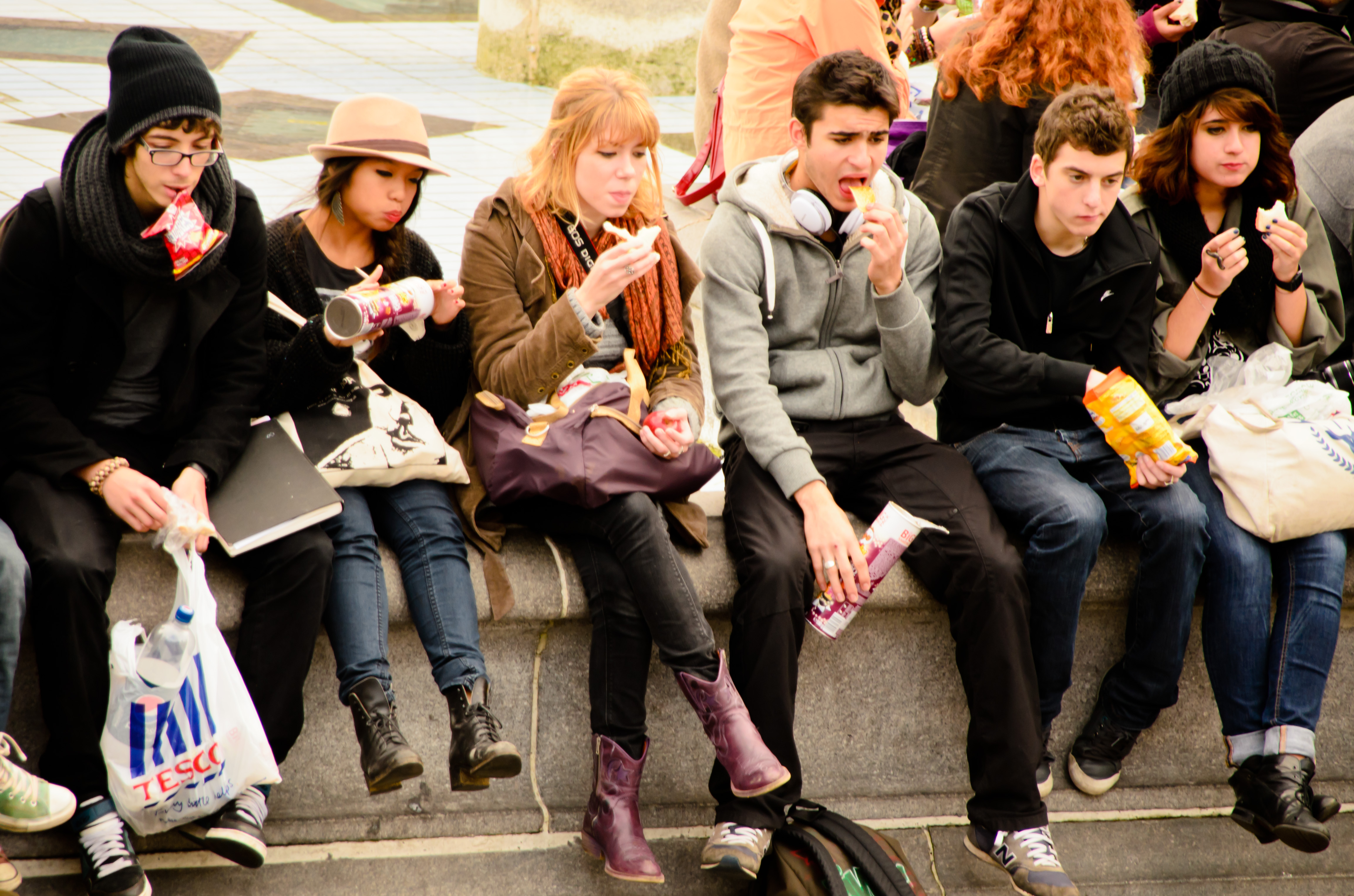 Adolescent food choices may not be healthy.^[[Image](https://www.flickr.com/photos/garryknight/6351053972) by [Garry Knight](https://www.flickr.com/photos/garryknight/) is licensed under [CC BY 2.0](https://creativecommons.org/licenses/by/2.0/)]