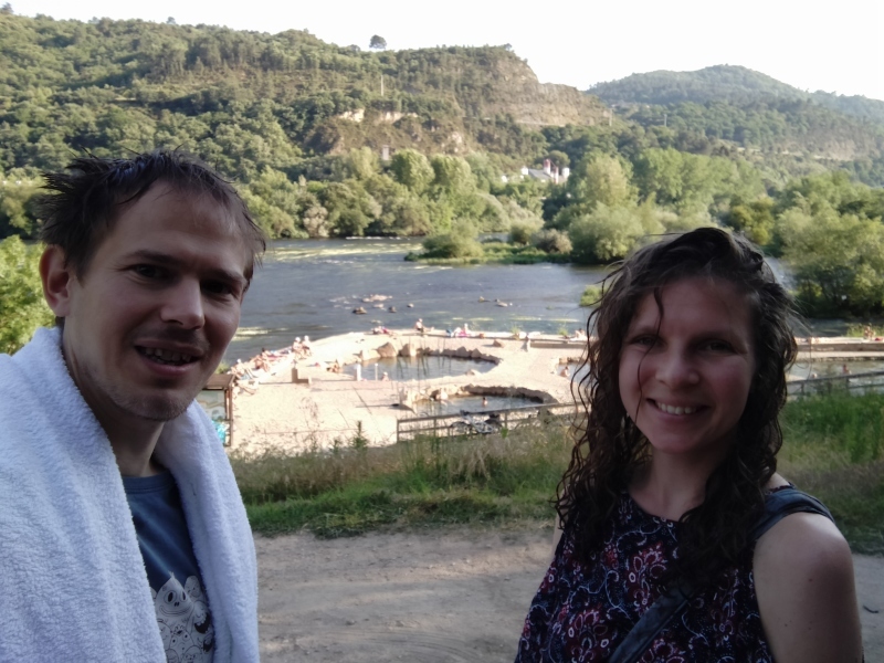 The amazing hot springs of Ourense.