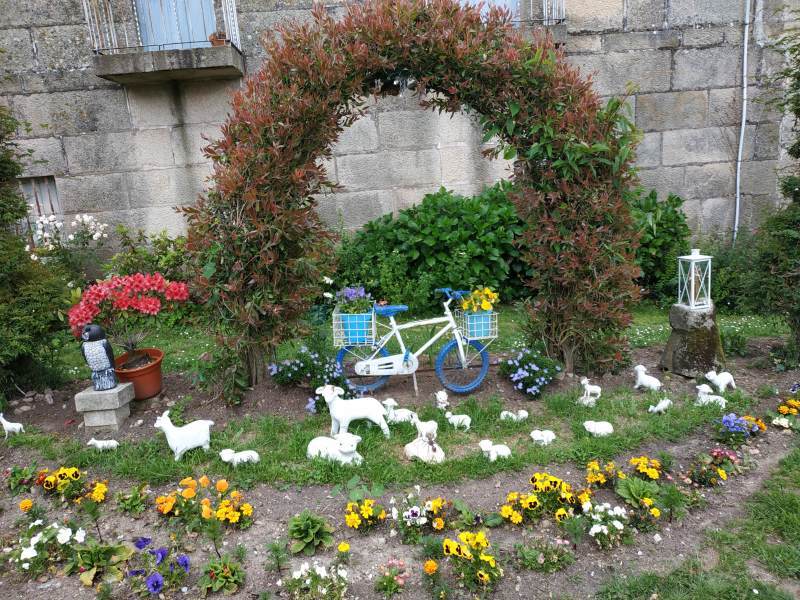 A shrine to the bike.