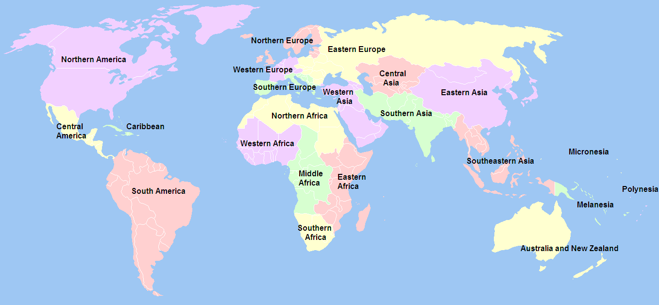 The United Nations geoscheme