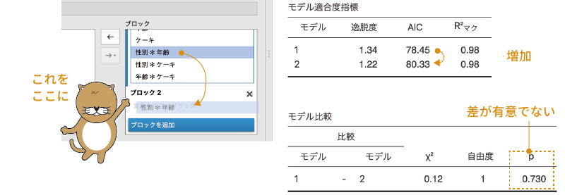 再度モデルを比較