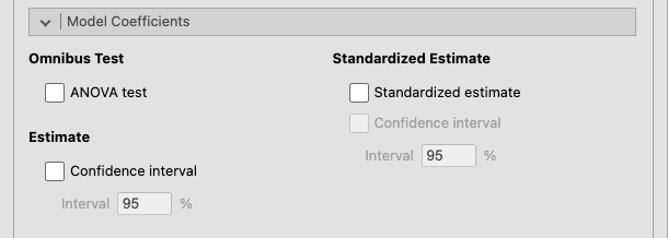 **Model Coefficients**