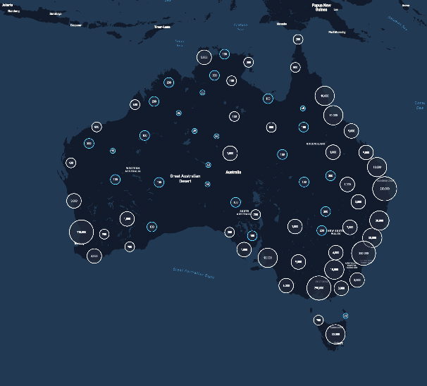 Figure 14.2 Absolute map view.