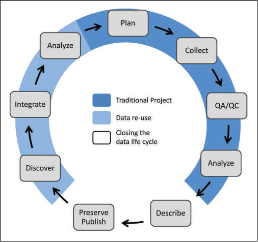 The data lice cycle (Rüegg et al. 2014)